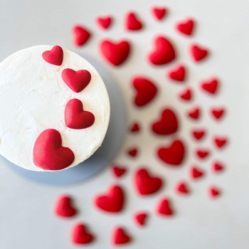 VALENTINE EMBOSSER HEART 3D - RED